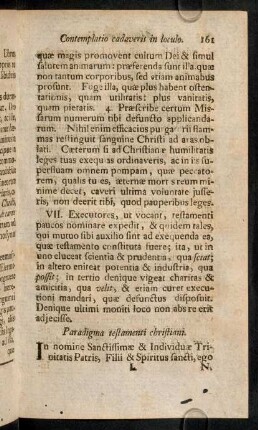 161-164, In nomine Sanctissimae & Individuae Trinitatis Patris ...