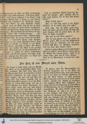 Der Geiz ist eine Wurzel alles Übels.