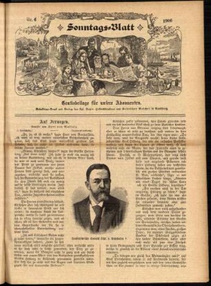 Ausgabe vom Sonntag, den 11. Februar 1906.