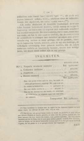Inkomsten