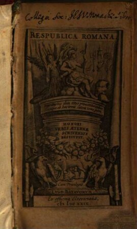 De potestatibus Romanorum libri duo