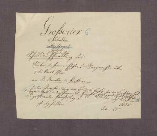 Schuldverschreibung des Nabor und seiner Ehefrau Margaretha über 3 lb. straßb. Pfennig an St. Martin in Großweier