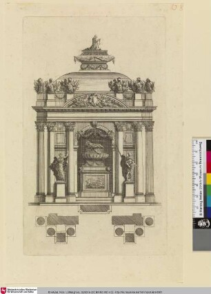 TOMBEAVX OV MOSOLÉES / Tombeaux et Mausolées, Bl. 5