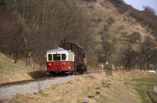 Klepsau V 22 Ausfahrt Güterzug Rollbockbetrieb VT