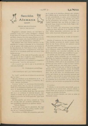 Sección alemana