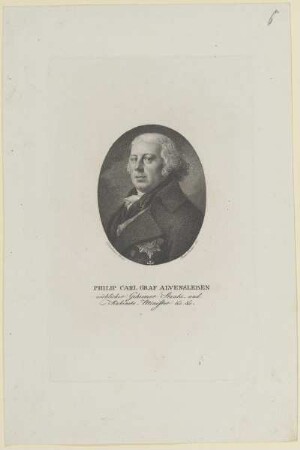 Bildnis des Philip Carl Alvensleben