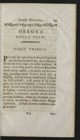Czesc Trzecia.