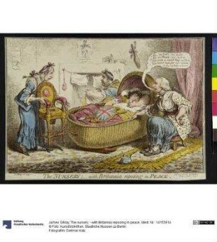 The nursery; - with Britannia reposing in peace