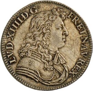 Medaille König Ludwig XIV. von Frankreich und seine militärischen Erfolge, 1671