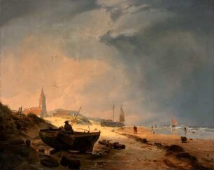 Strandgegend von Scheveningen