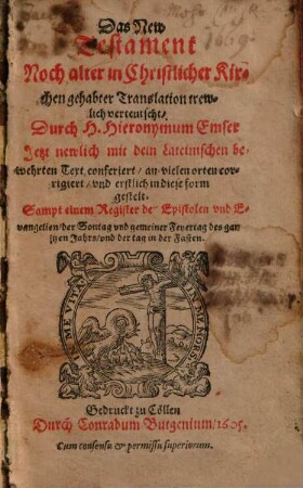 Das New Testament