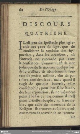 Discours Quatrieme