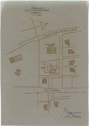 Gsaenger, Gustav; Blaichach / Allgäu (Bayern); Ev. Kirche - Vorprojekt (Lageplan)