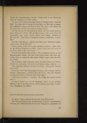 Dreiundzwanzigstes Kapitel