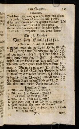 151-160, Die 36. - 37. Historie