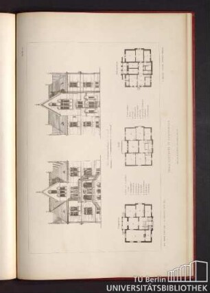 Tafel 41. Villa Sötbeer in Göttingen