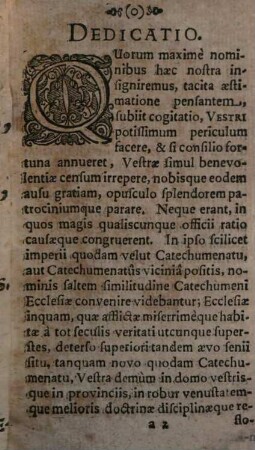 Tobiae Pfanneri De Catechumenis antiquae ecclesiae liber