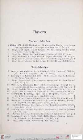 Bayern (Nr. 1 - 1377)