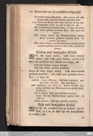 Sieben und funfzigstes Stück.