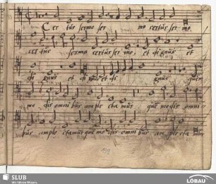 Burck, Joachim a: Certus sermo et dignus
