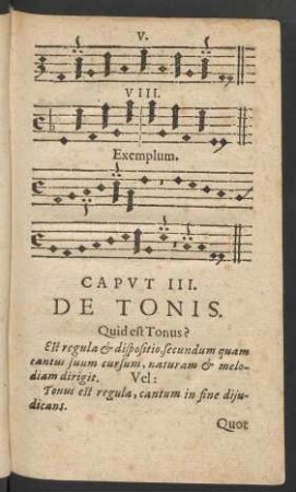 Caput III. De Tonis.