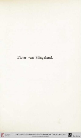 Pieter van Slingeland