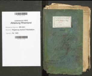 Stipendien-Stiftung, Jubiläums-Stiftungen für die Polytechnische Schule. Bd. 1
