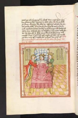 Lewe, Wilhelm und Oleyboum am Sterbebett Florentines