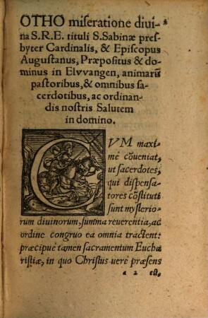 Tractatvs De Administratione Sacramenti Evcharistiae, & de celebratione Missae, ex Canonibus & probatis authoribus