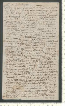 Brief von Adelbert von Chamisso an Hippolyte de Chamisso