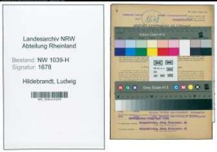 Entnazifizierung Ludwig Hildebrandt , geb. 22.04.1903 (Metzger)