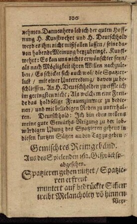 Gemischtes Reimgebänd.