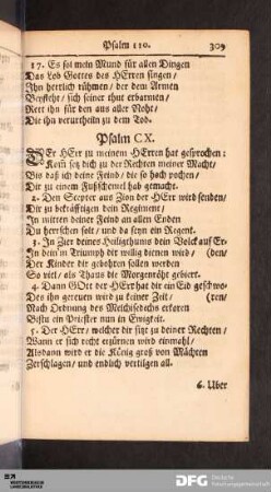 Psalm CX, CXIII, CXVII