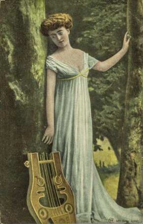 [Frau mit Lyra]