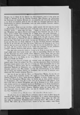 1. Lebendige Gemeinde ist erweckte Gemeinde.