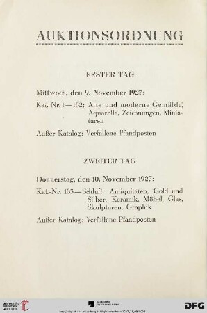 Auktionsordnung