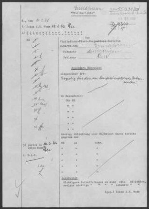 Ennabeuren: Visitationsbericht mit Pfarrbericht 1965