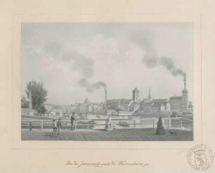 Von der Jannowitzbrücke nach der Waisenbrücke gesehen