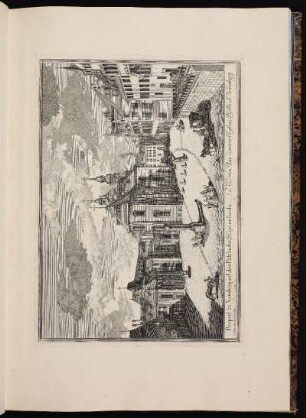 Prospect zu Nürnberg, auf dem Platz hinter St. EgidienKirche. - Sankt Egidien, Nürnberg; Webersplatz, Nürnberg