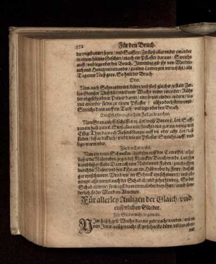 VI. Von Kranckheiten der Glaich und eusserlichen Glieder
