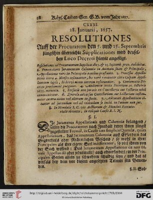 Resolutiones