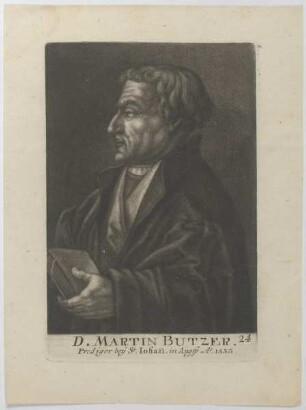 Bildnis des Martin Butzer