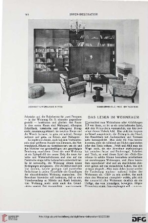 41: Das Leben im Wohnraum