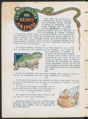 Curiosidades del reino animal