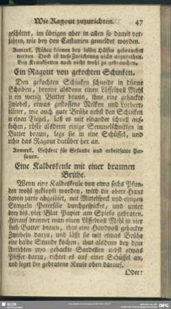 Wie Kalbfleisch zuzurichten