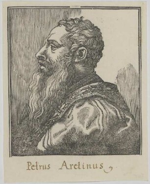 Bildnis des Pietro Aretino