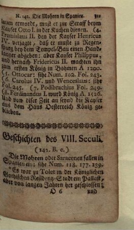 Geschichten des VIII. Seculi