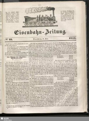 Eisenbahn-Zeitung : Organ der Vereine deutscher Eisenbahn-Verwaltungen und Eisenbahn-Techniker