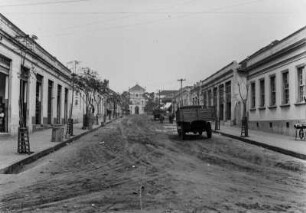 Straße in Penápolis : Blick entlang einer Straße in Penápolis.