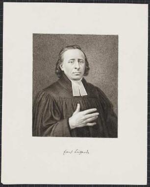 Icones Professorum Marpurgensium — Bildnis des Christoph Ernst Luthardt (1823-1902)